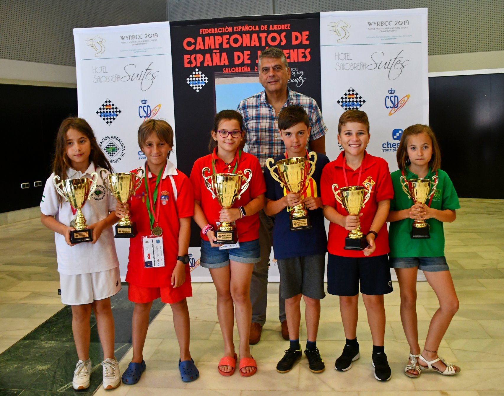 Bronce en Campeonato de España Sub 10 Rápidas 2019